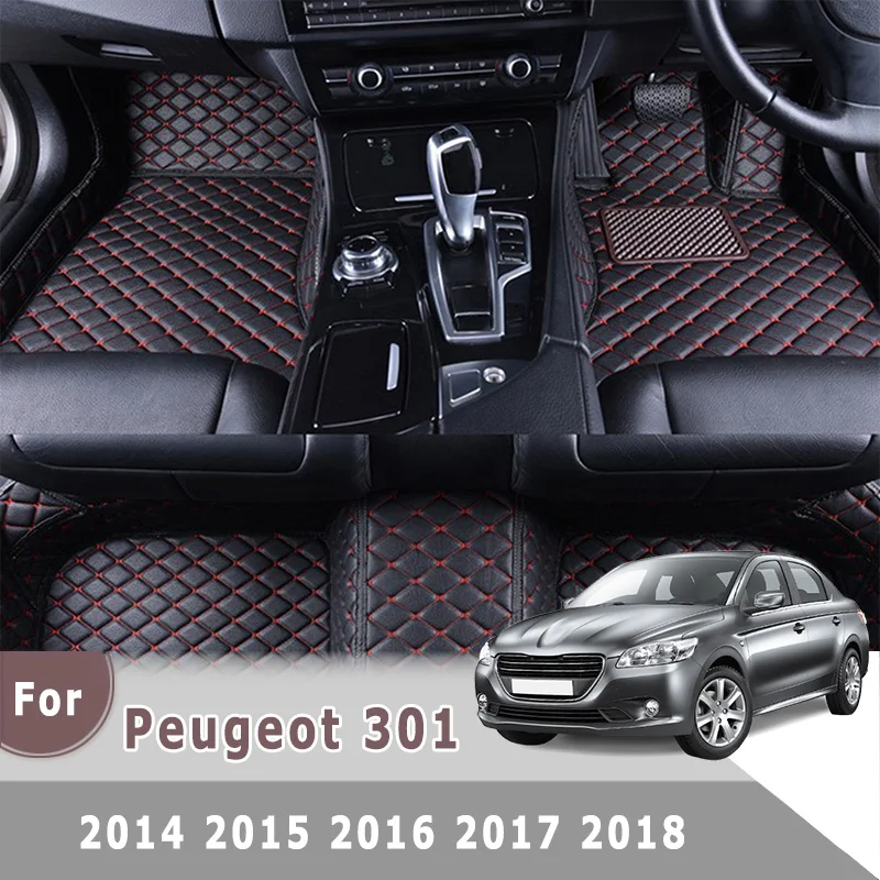 

Коврики для автостайлинга, аксессуары, коврики для приборной панели, коврики для правого вождения автомобиля для Peugeot 301, 2014, 2015, 2016, 2017, 2018
