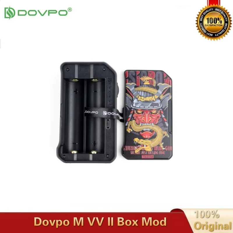 Оригинальный бокс-мод Dovpo M VV II 280 Вт вейп-моды питание от двойной батареи 18650
