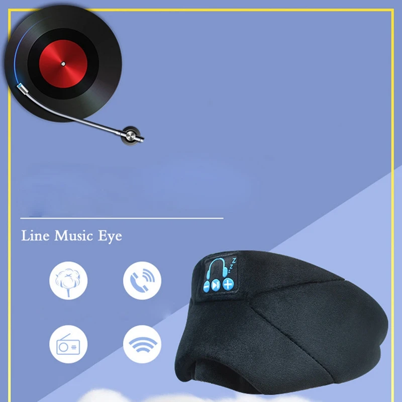 Беспроводная музыкальная bluetooth гарнитура Eyemask беспроводная стереоколонка