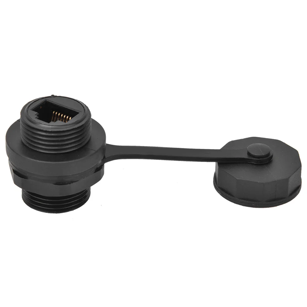 IP67 Водонепроницаемый гнездовой разъем RJ45 CAT5/6 соединитель сетевого