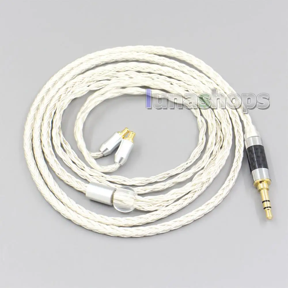 16 Core OCC посеребренный кабель для наушников Audio Technica ath ls400 ls300 ls200 ls70 ls50 e40 e50 e70 312A