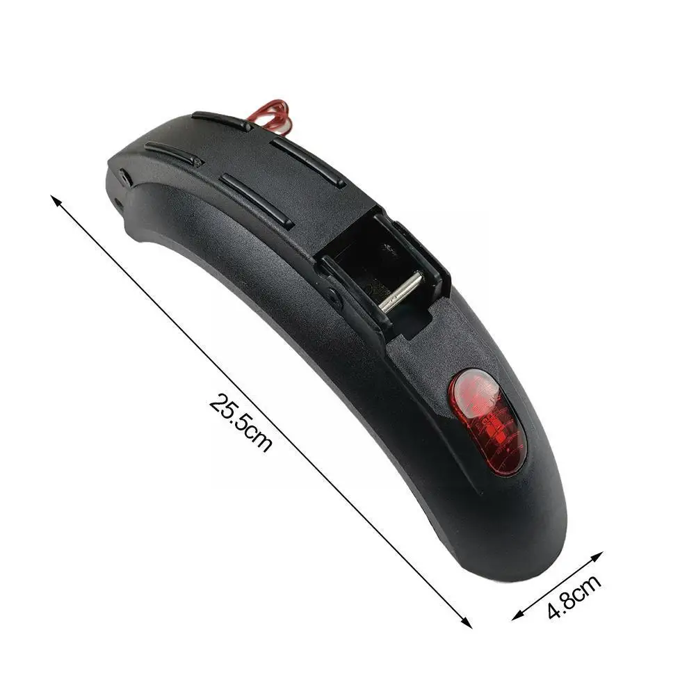 

8 Inch Electric Scooter Rear Fender For Kugoo Safety Guard Part Scooter Warning Accessories Lamp Tail Light Tyre Mudguard S Q1V1