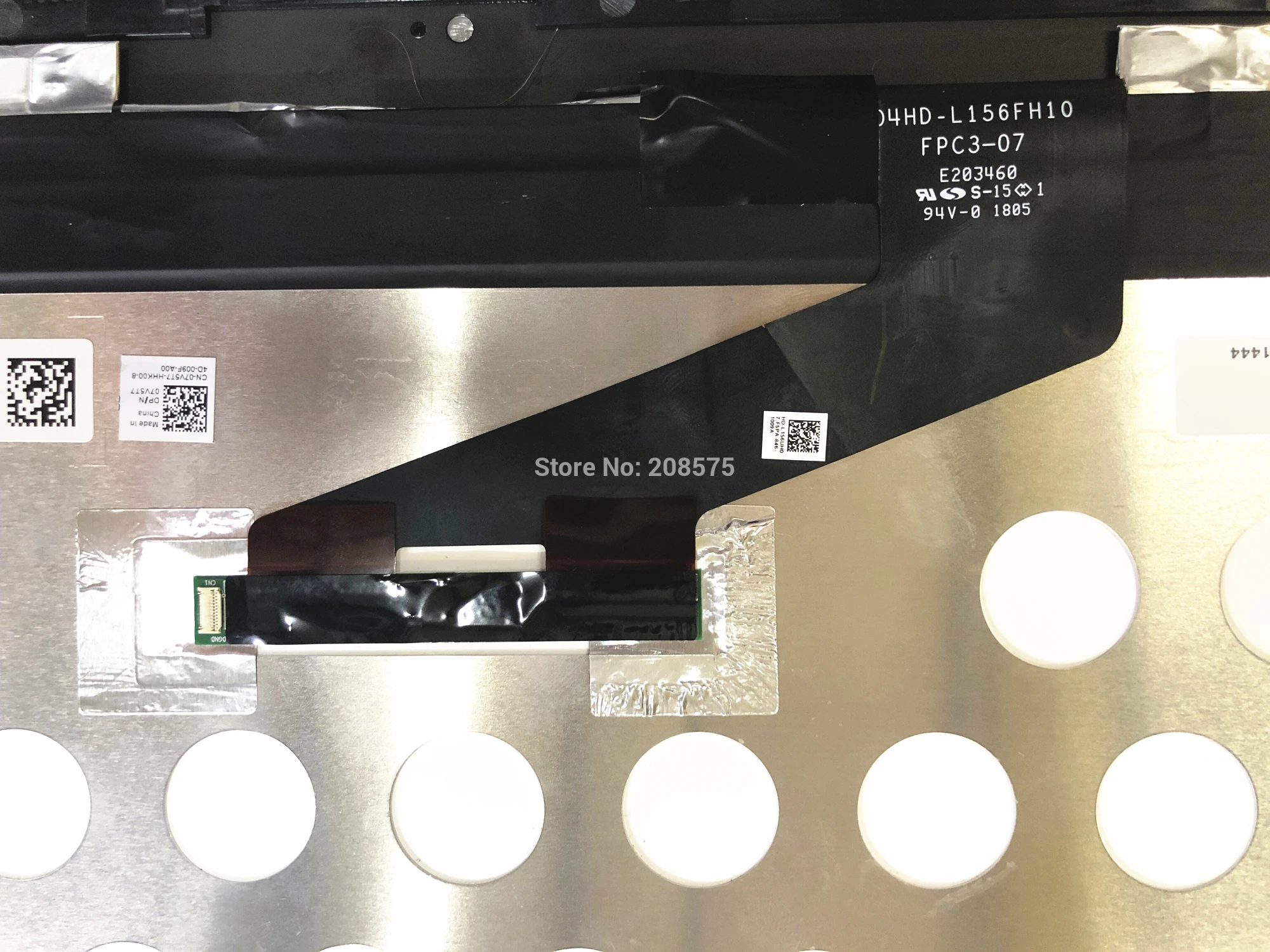 15 6 &quot4K LCD экран сенсорный дигитайзер сборка LQ156D1JX41 для Dell XPS 9570 04HD-L156FH10 FPC3-07 3840*2160 |