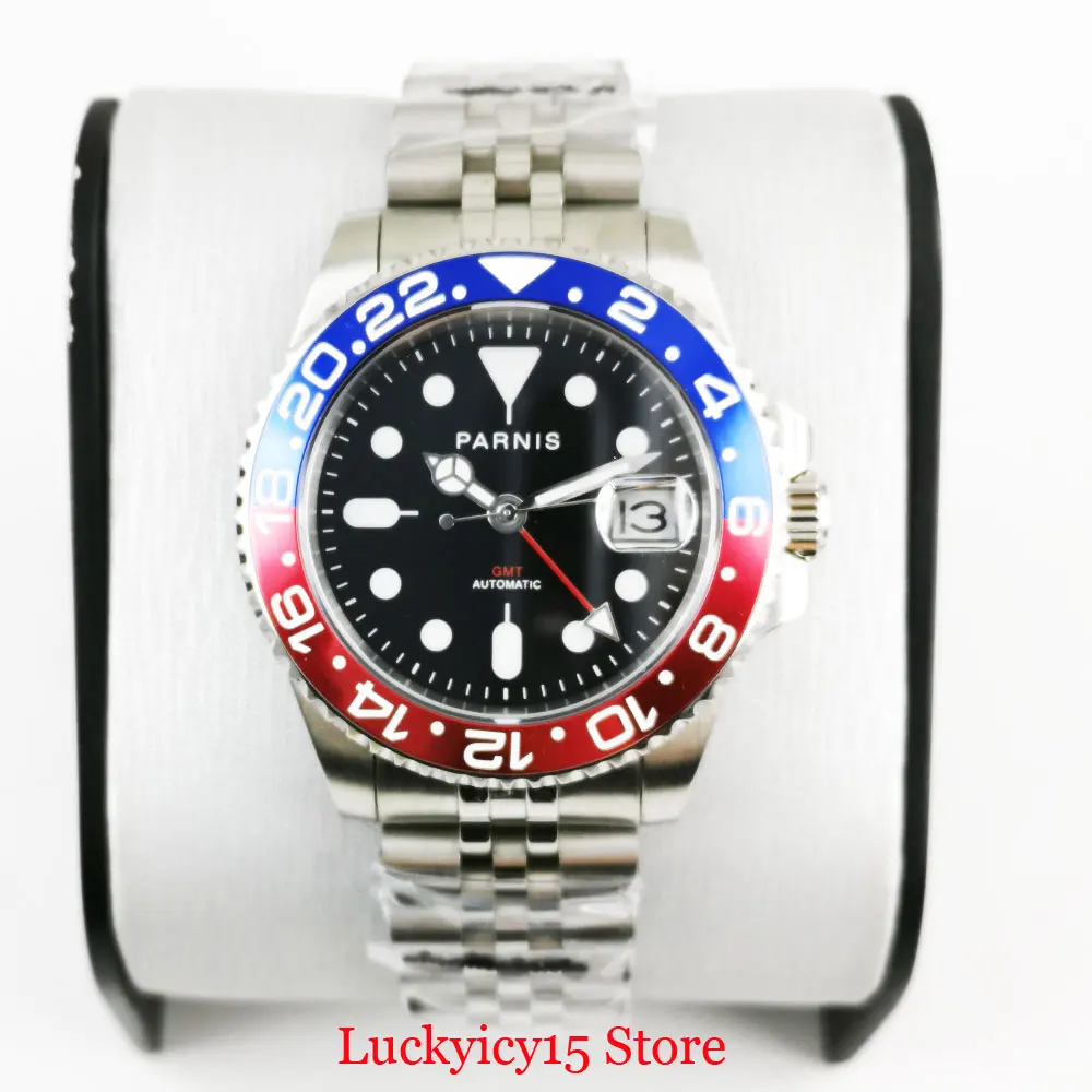 Часы мужские механические с сапфировым стеклом 40 мм|Мужские часы| |