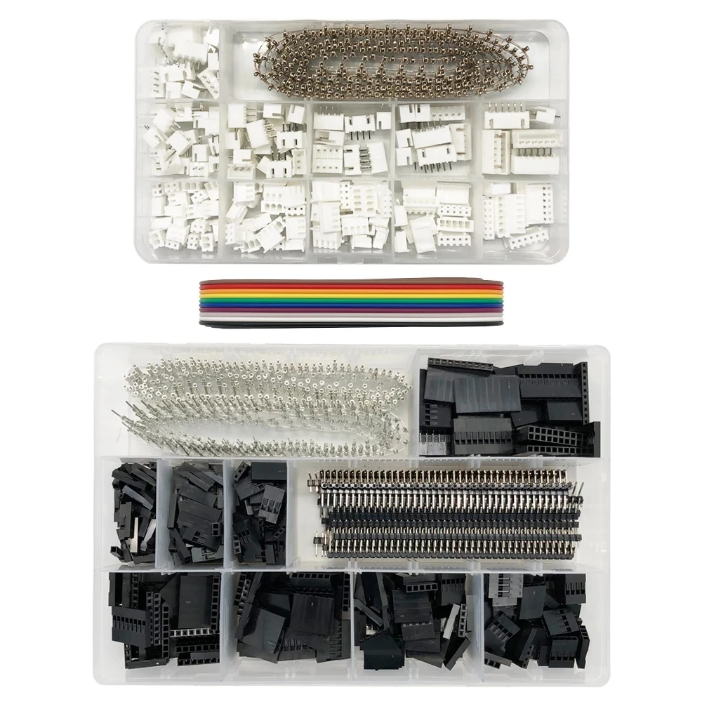 

Комплект клемм DuPont XH2.54 SM, пружинный зажим для JST ZH1.5 2.0PH 2.5XH EH SM 460 шт./1550 дюйма