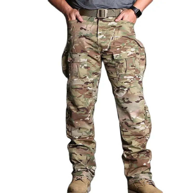 Брюки Emersongear мужские с синей этикеткой уличные камуфляжные штаны карго в стиле CP