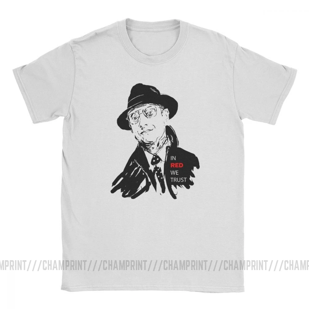 Новинка красные футболки с черным списком Мужская хлопковая футболка Reddington Raymond