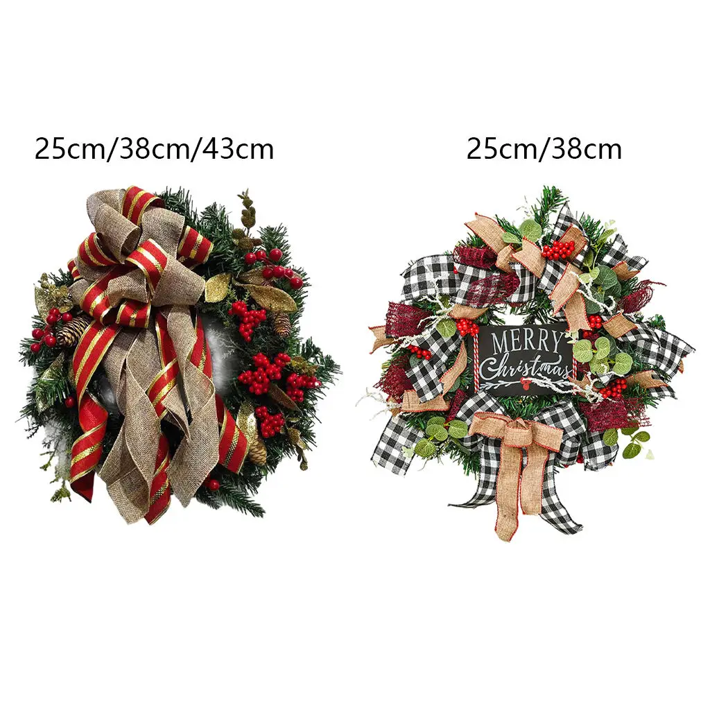 

Christmas Garland Christmas Ornament Christmas Wreath Front Door Home Party Hanging Garland