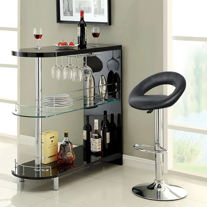 Вращающийся барный стул 2 шт. Европейский трендовый подъемный в форме Луны и