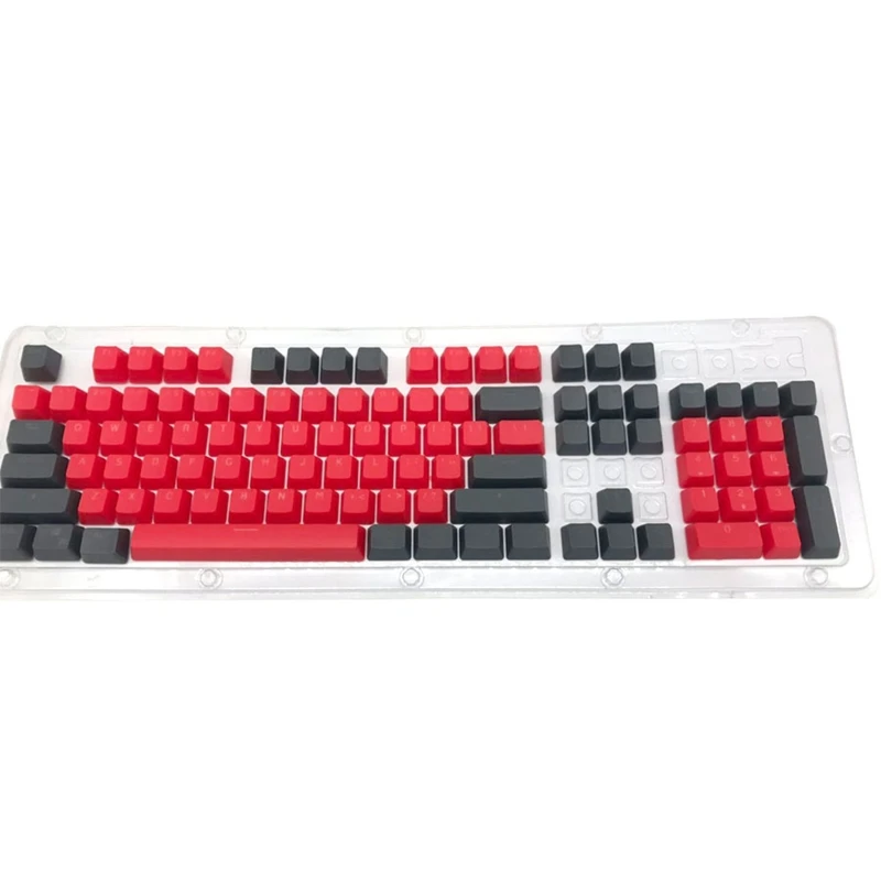 

104Keys ABS Plastic Esports Gaming Keycap Mechanical Keycap for Gaming Mechanical Keyboards Keycap Replacement
