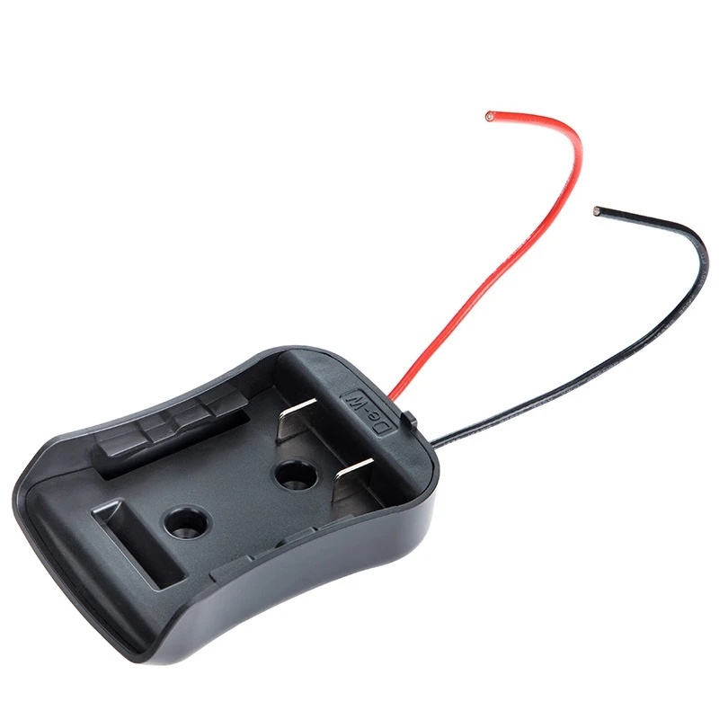 

New Upgrade Battery Adapter for DeWALT 18V Dock Power Connector with 12 Awg Wires Connectors Adapter Tool Accessories