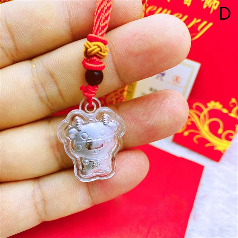 

2021 Year of Ox Coin Chinese Commemorative Souvenir Gift Pendant Decor New