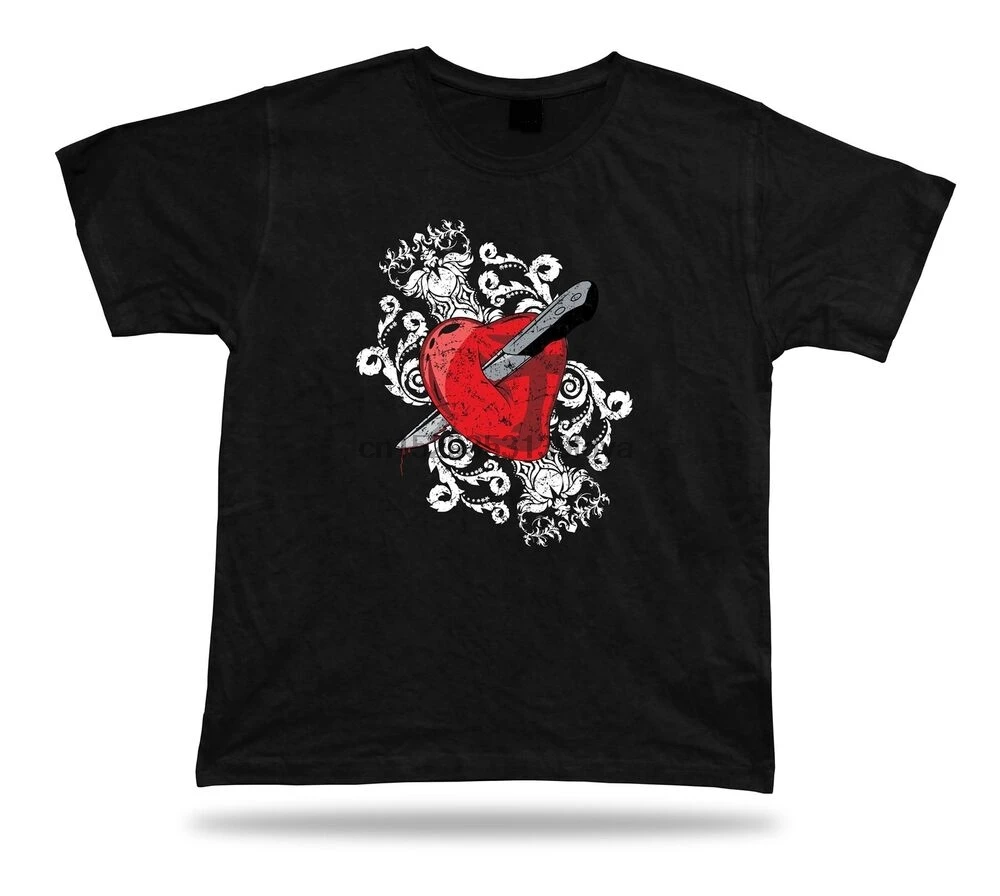 Разбитое Сердце Любовь Романтика крутой вектор Современная Футболка