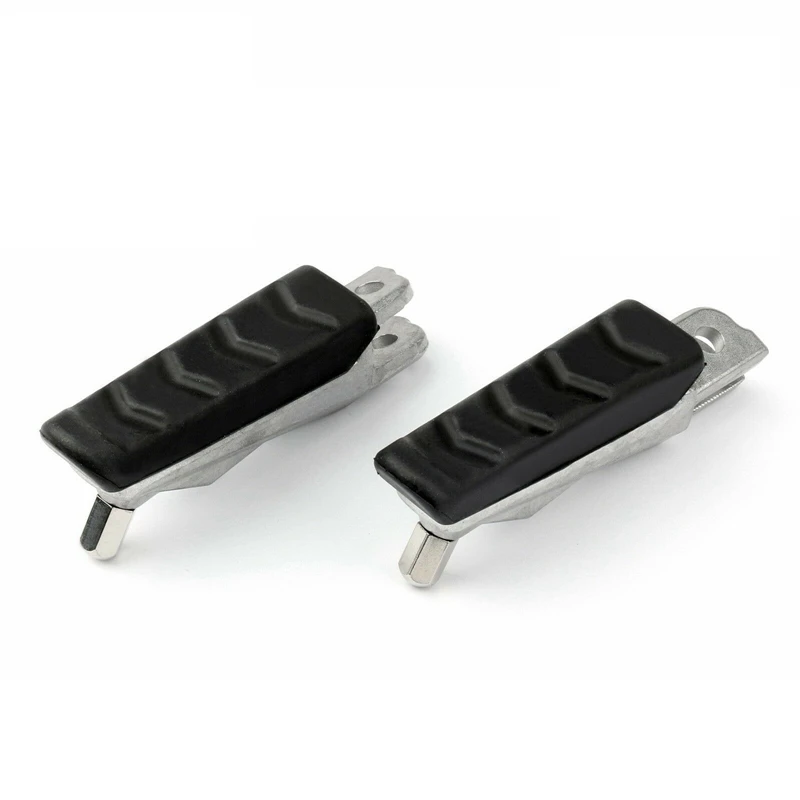 

Black Front Footrests Foot Pegs Fit For-BMW F800ST 2004-2012 F800S 2004-2008 2007