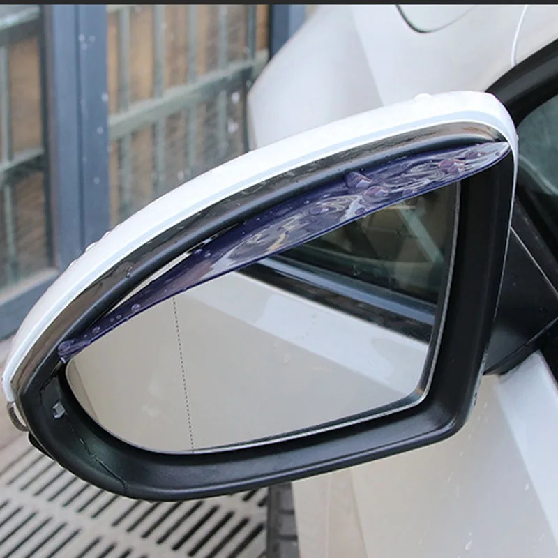 

Car Styling Rearview Mirror Rain Eyebrow Stickers for Acura MDX RDX TSX Seat Leon Ibiza Toledo Saab 9-3 9-5 93 Infiniti