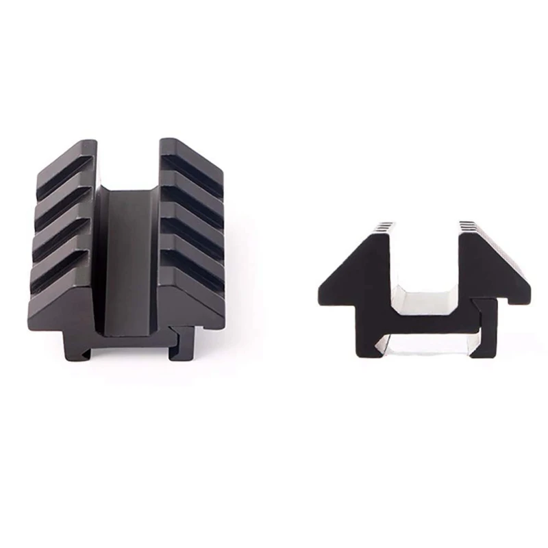 Двусторонний адаптер для крепления под углом 45 градусов длиной 46 мм с Рельсом