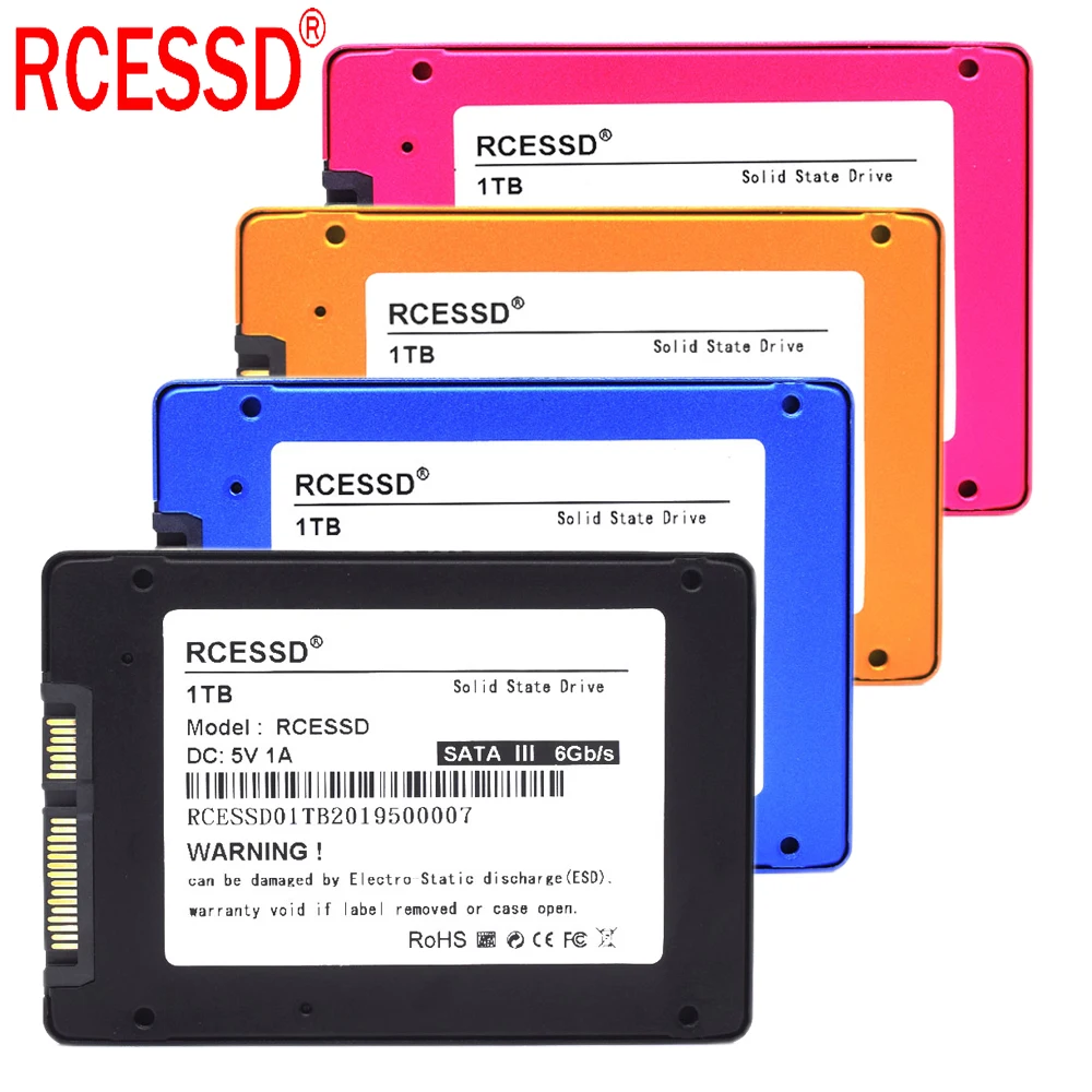 RCESSD металлический SSD HDD 2 5 SATA3 120 гб SATA III 240 480 960 7 мм внутренний твердотельный