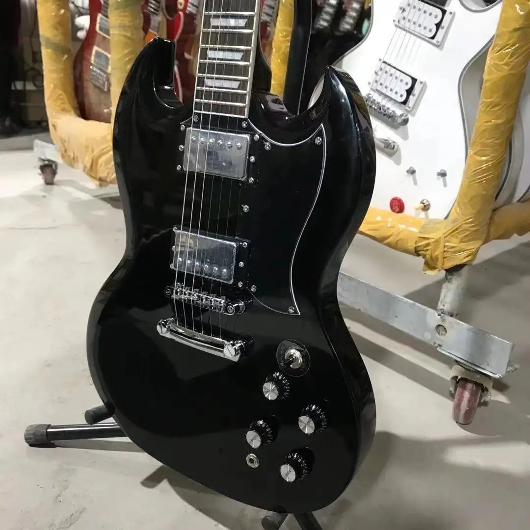 

SG G400 Electric Guitar Black Color Free Shipping