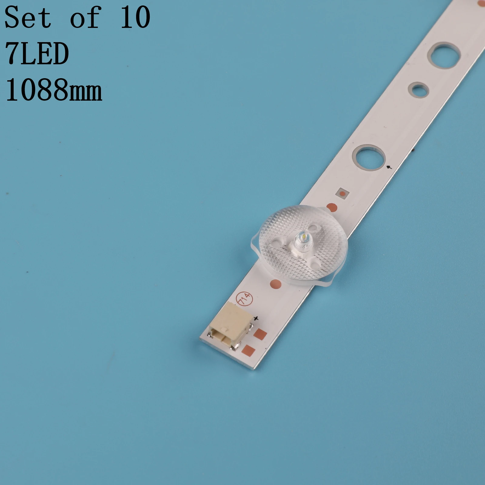 100% Новинка 10 шт./комплект светодиодная лента для телевизора SAMSUNG UN55J6201 UN55J620D UE55H6204