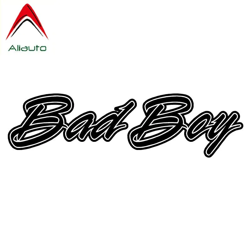 Забавная наклейка на автомобиль Aliauto с английским алфавитом Bad Boy аксессуары для