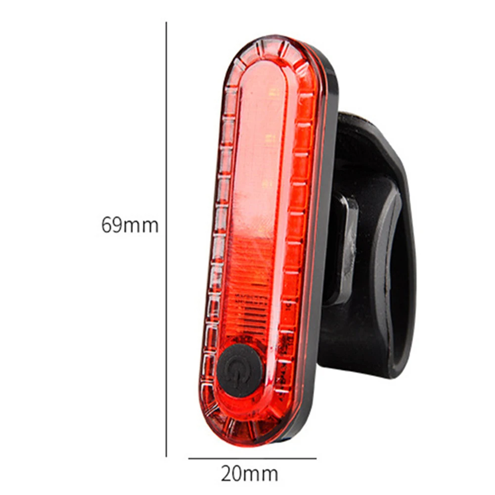 

USB Charging Bicycle Front Headlight 3 Modes LED Mountain Bike Rear Tail Lamps Portable Waterproof Cycling Elements