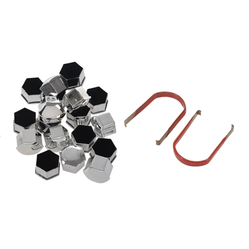 20 шт. 17 мм Автомобильные пластиковые колпачки болты крышки гайки сплав колеса для