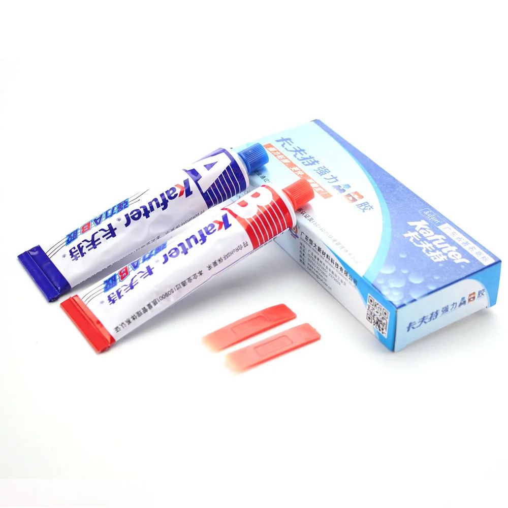 Быстросохнущий клей AB A + B стойкий жидкий для отверждения металла пластика дерева