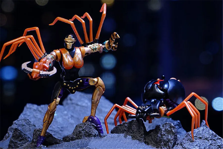 Comic Club TE фигурка игрушки MM001 маленькая пропорция Blackarachnid Airachnid ядовитый паук зверь трансформация деформации