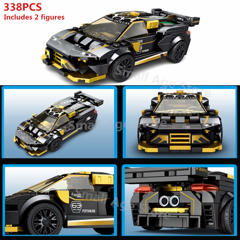 2020 новый технический Чемпион скорости строительные блоки кирпичи гонки F8 Tributolys