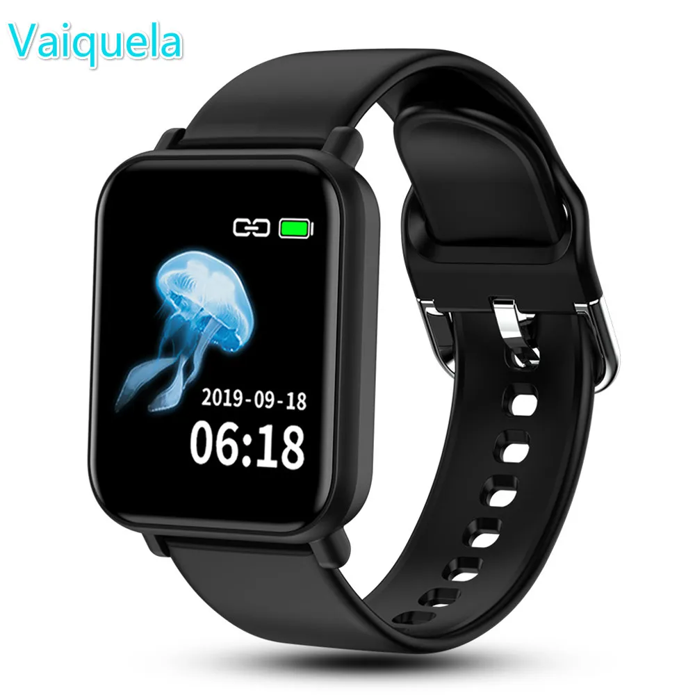 Y68 Мужские Цифровые Смарт часы для Android Apple Watch IP68 Водонепроницаемые с