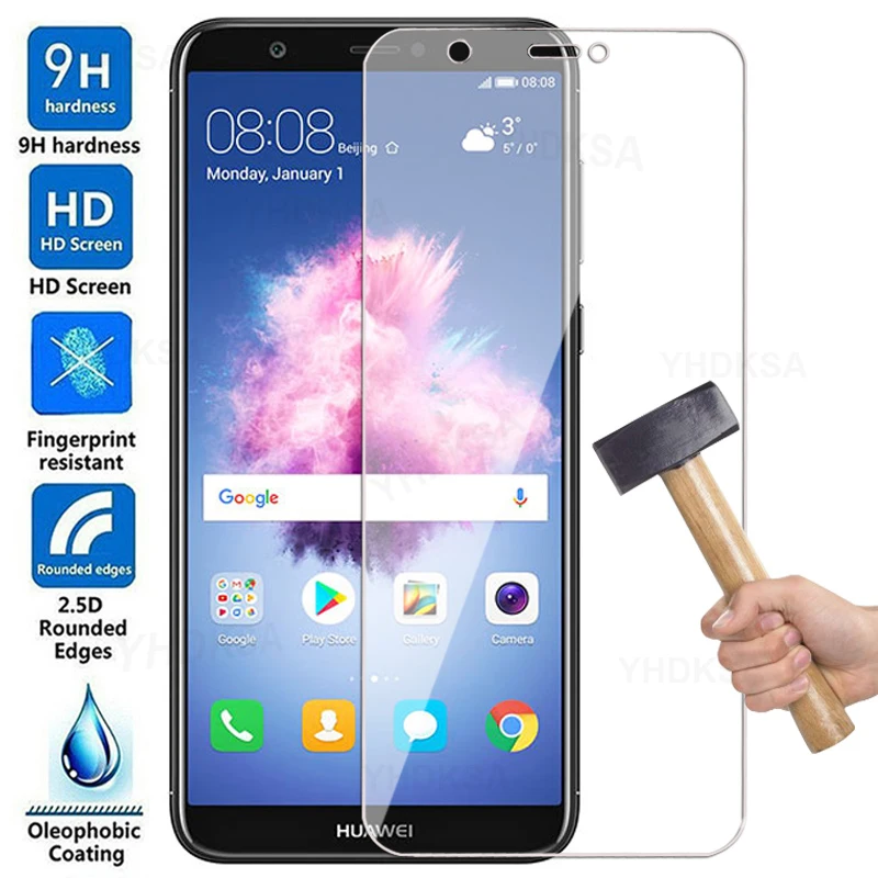 9D полное закаленное стекло для Huawei P smart 2018 P10 Plus P20 Pro защита экрана на Honor 8 9 10 Lite 7A 7C