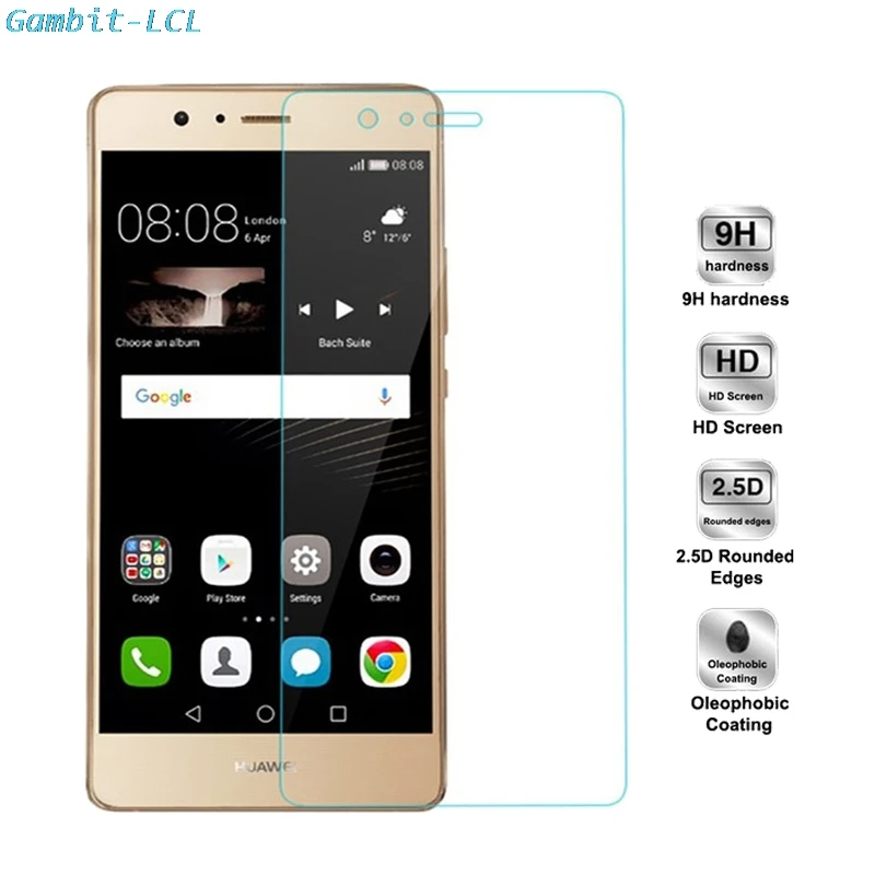 Закаленное стекло для Huawei P9 lite 5 2 дюйма Защита экрана P9lite VNS L31 L21 L22 L23 L53 защитная