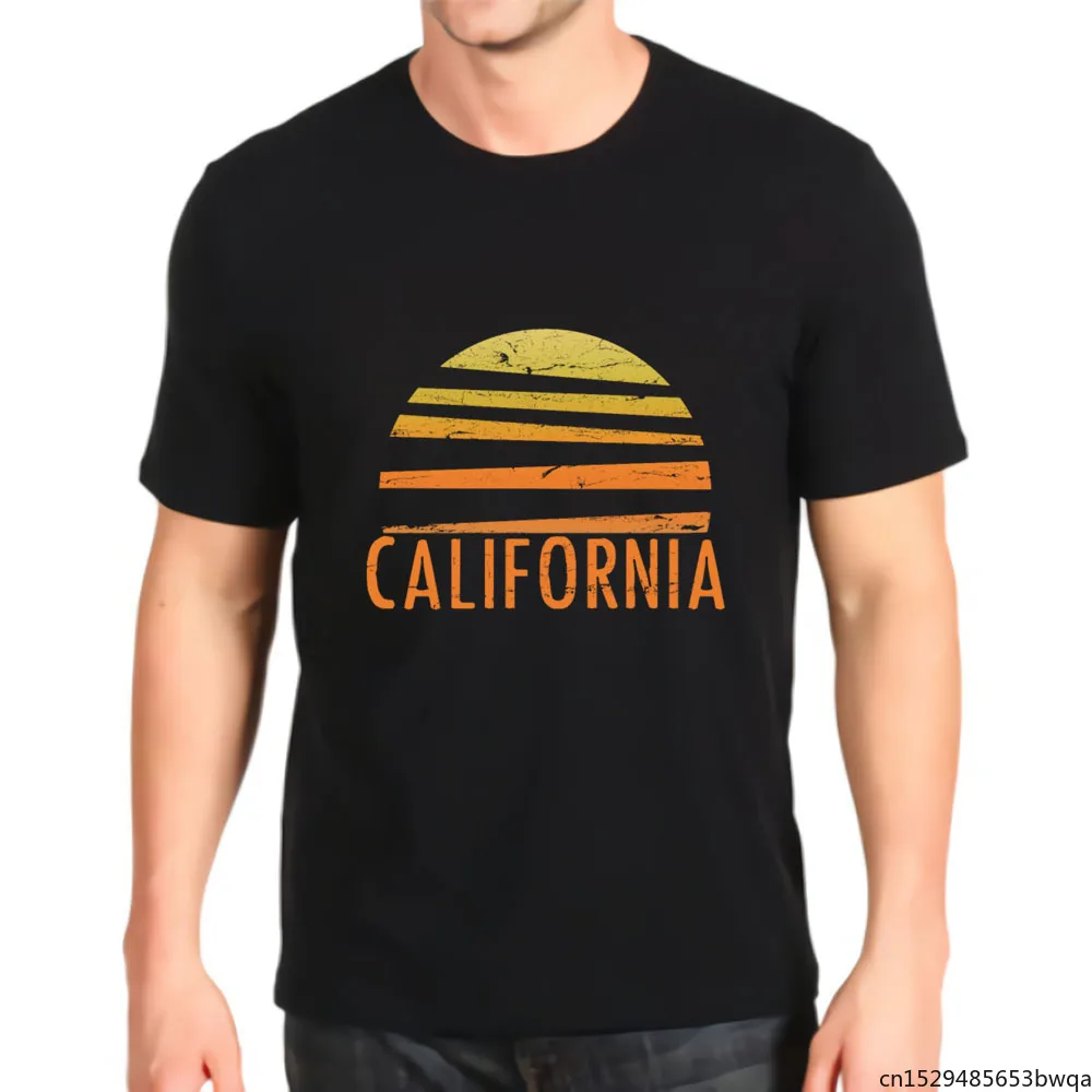 

California Vintage Retro Baseball Anime Best Seller Top Men's T-shirt Kawaii Graphic New T Shirt