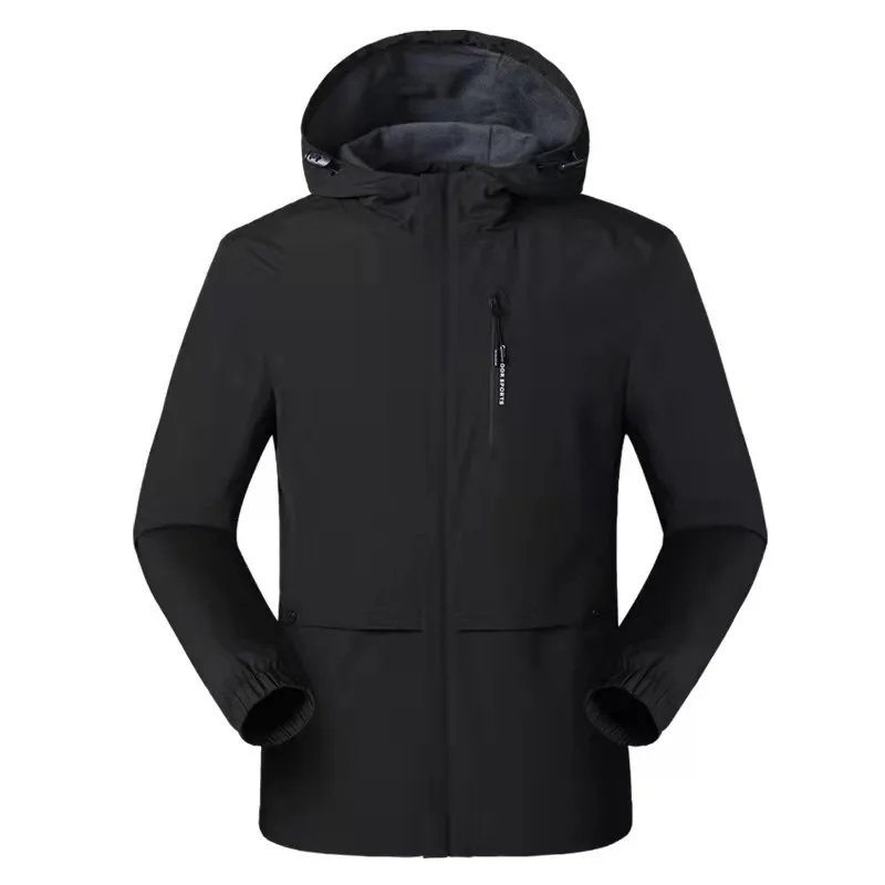 

Men Coat Fashion Jacket Outdoor Travel Jackets Windbreake Waterproof Climbing Coats Zip Cardigan Mens Clothing L-5XL