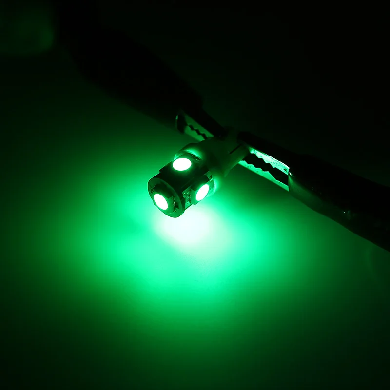 Mayitr 70 шт. T5 + T10 светодиодный автомобиль лампа приборной панели красочные кластера