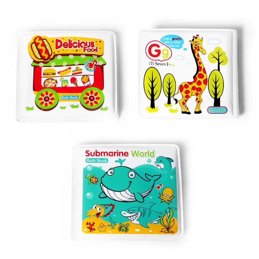 Книжка для ванны детская развивающая игрушка развития интеллекта EVA плавающая