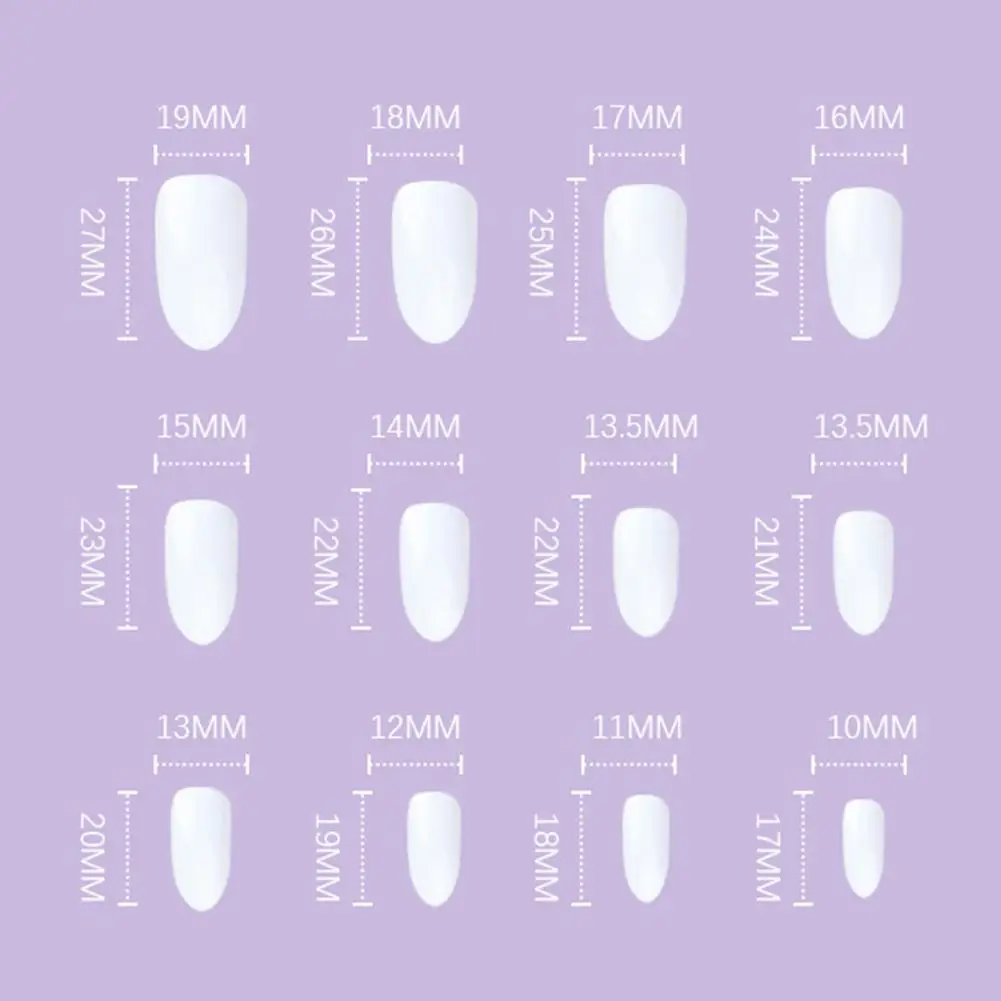 

24pcs False Nails Wave Design French Fake Nails Summer Nails Gradient Pink Purple Heart Flower Rhinestone Ballerina Nail Art