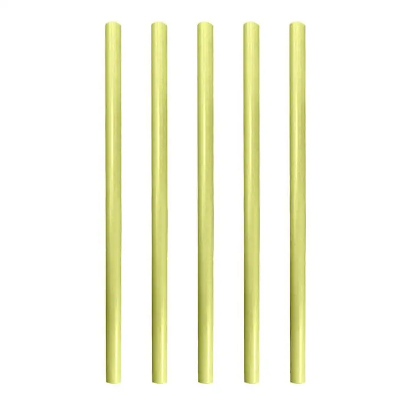 10 шт. многоразовые из натурального бамбука соломинки с чистой щеткой для