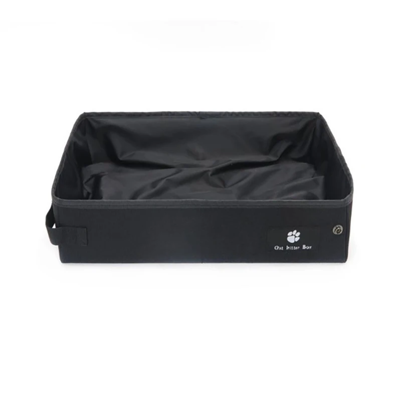 Портативный ящик для кошачьих туалетов Складной Водонепроницаемый сиамский