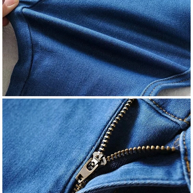 

Y2K Streetwear Skinny Jeans Woman Push Up 2021 Stretch Denim Pencil Pants High Waist Sexy Summer Trousers Multi Colored Jeggings