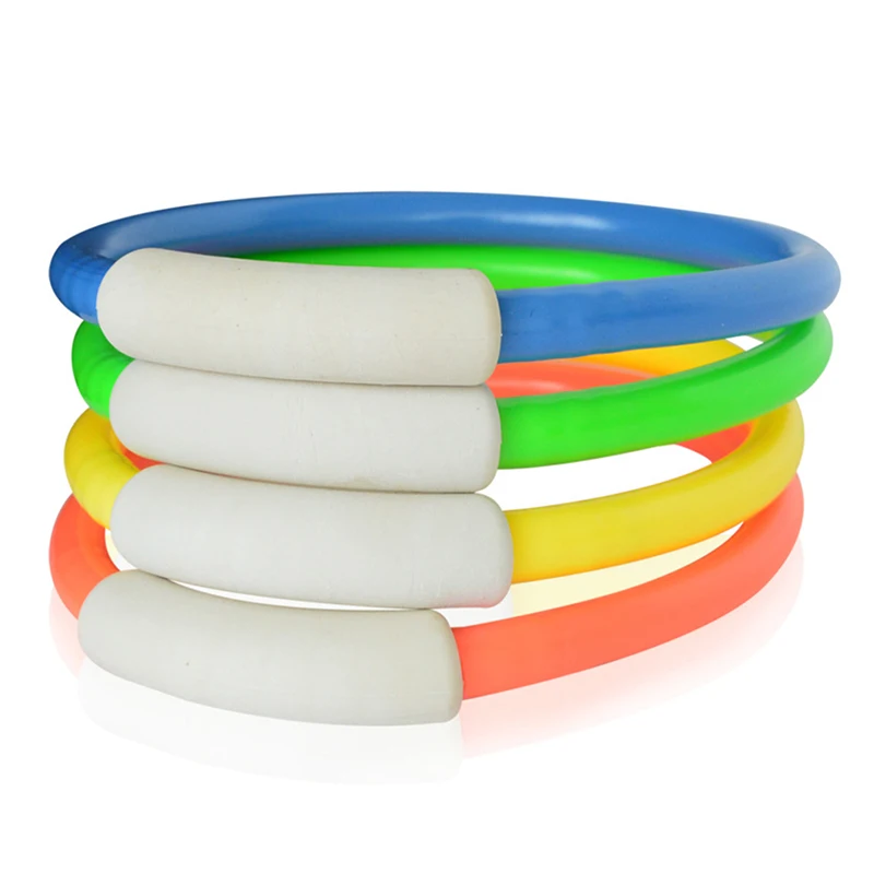 1 Uds. Anillos de buceo bajo el agua para piscina ni&ntilde;os anillo de buceo para playa de verano juguetes para piscina accesorios de piscina Color al azar-2