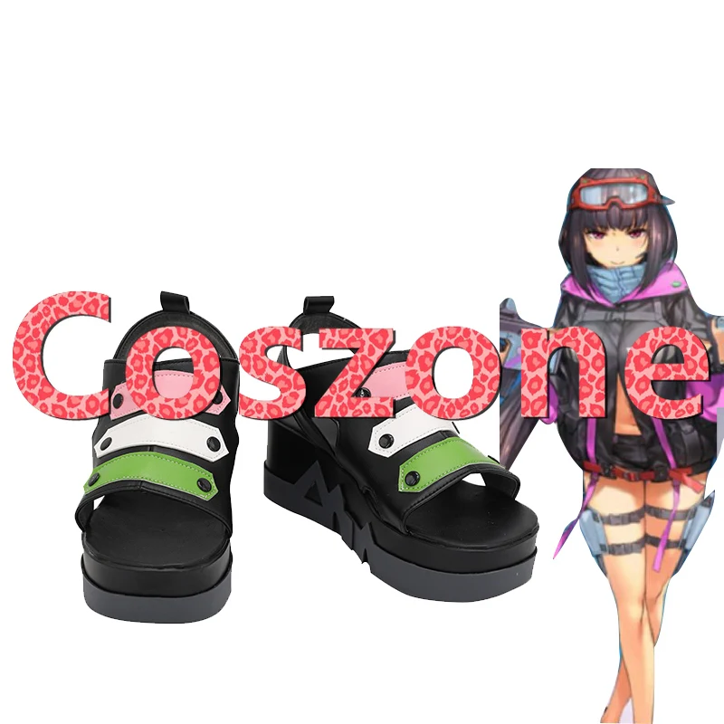 Fate Grand Order Osakabehime обувь для косплея ботинки Хэллоуина Карнавал косплей костюм
