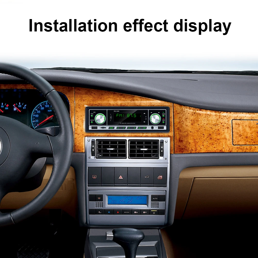 Двойной USB автомобильный Bluetooth U диск RK 526 DAB Micro SD MP3 музыкальный плеер радио mp3 FM