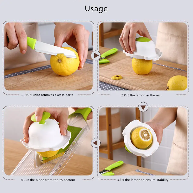 Многофункциональный овощерезка Mandoline Slicer ручная Картофелечистка терка для