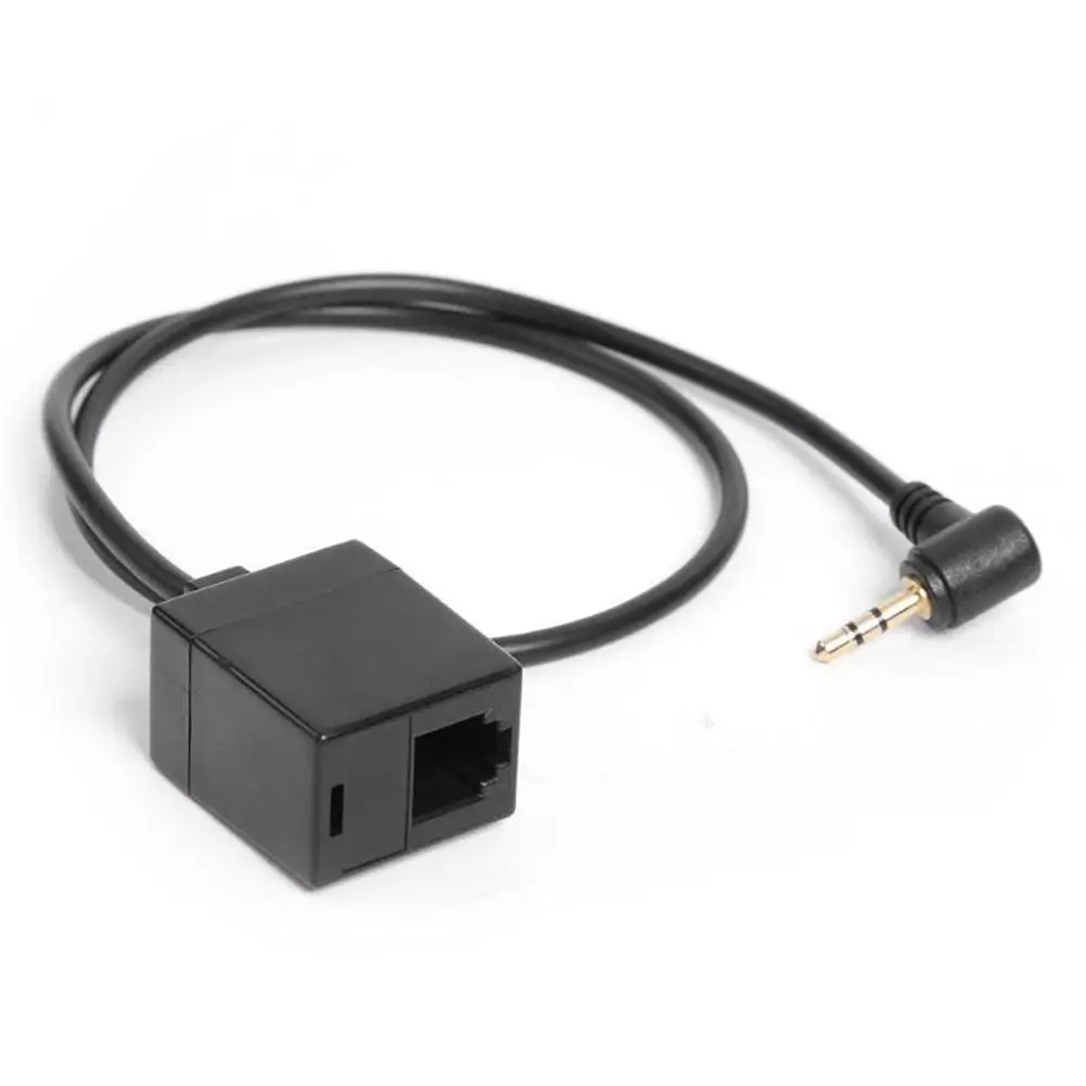 2.5MM TRS Stereo Jack To RJ9 6P4C Socket Audio Cable Converter Headphone Adapter | Электроника