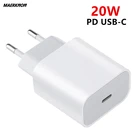 Зарядное устройство PD 20 Вт USB Type-C для iPhone 12 Xiaomi для iphone 11 13 iPad Быстрая зарядка 3,0 QC Быстрая зарядка usb C зарядное устройство