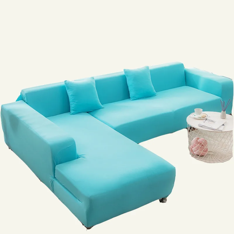 

Multicolor Seater Sofa Covers for Living Room Solid Color Chair Cover Sectional Sofa Cover