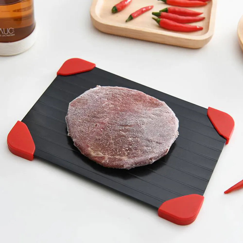 

1pc Thaw Food Deicing Board Quick Thawing Plate Meat Quick Defrosting Plate