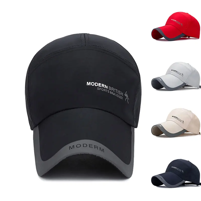 

New Arrival Men Snapback Hat Solid Color Simple All-match Retro Dad Uncle Baseball Cap Hats for Men Adjustable Baseball Cap