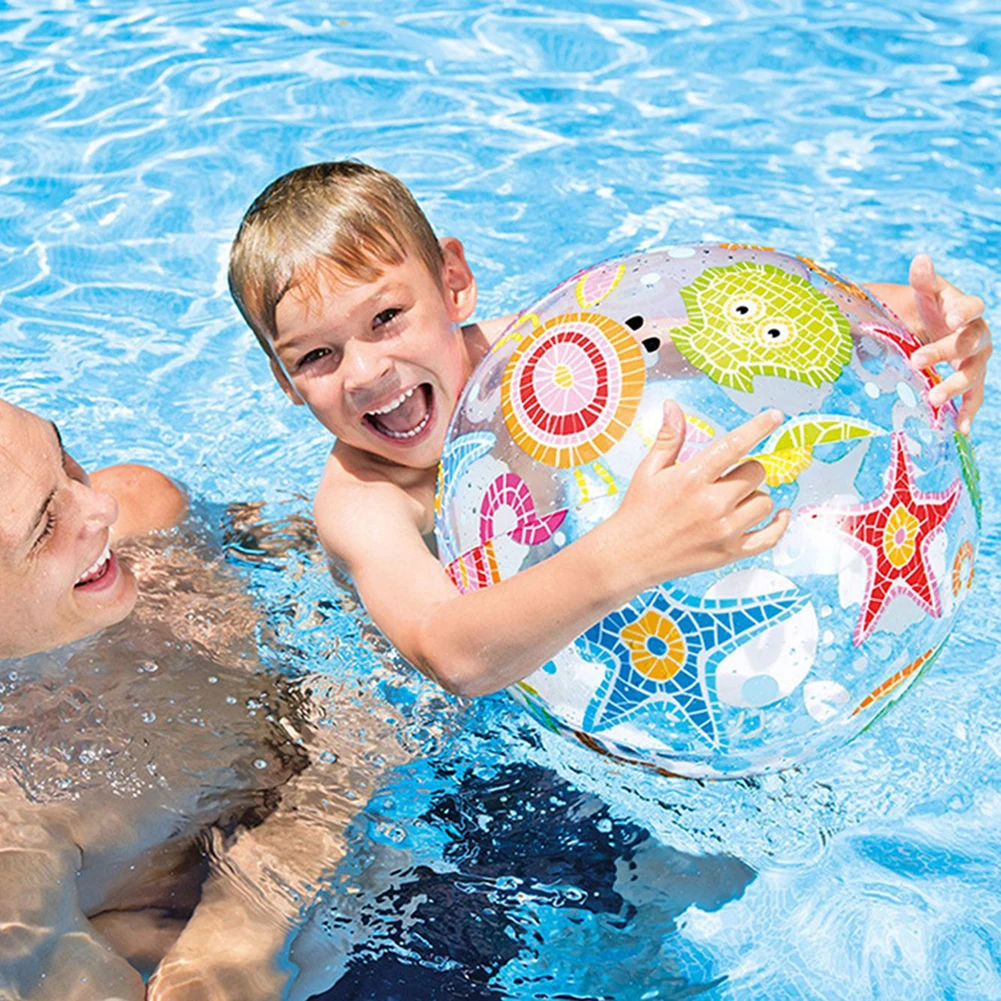 

Inflatable Ball Summer Water Game Beach Pool Toy Funny Ocean Ball Party Accessories Photography Props Play Ball Design Random